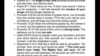 Scriptures for the three days of darkness