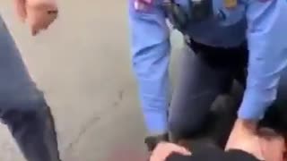 Rough Encounter between Driver and Officer