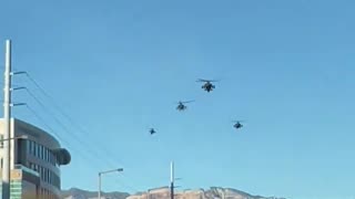 Military Choppers Training Exercise!