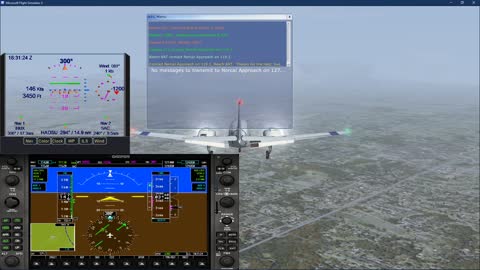 ILS Approach & Landing at Sacramento Intl