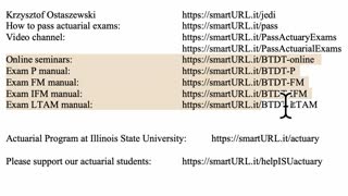 Exam LTAM exercise for December 8, 2021