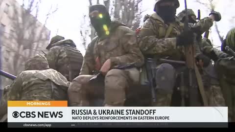 NATO deploy reinforcement amid Russia-ukraine standoff