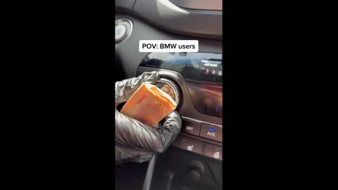 BMW's function button # Fix the car