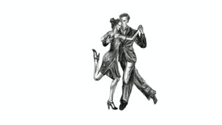 Argentine Tango art (No. 308)