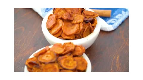 Carrot Chips Cooked in Airfryer