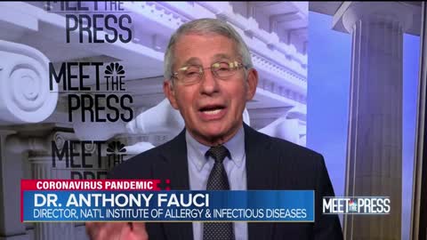 Dr. Anthony Fauci says one thing on CNN, and another on NBC on the same day.