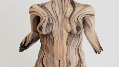 Artist Creates Beautiful Woodlike Sculptures Out Of Clay