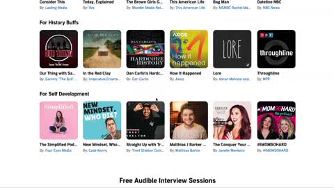 How To Listen to Audiobooks Online | Get Free Audiobooks, Podcasts Audible