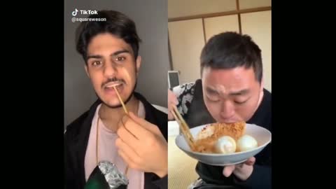 Funny Food Challange On TxkTxk