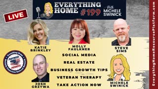 199 LIVE: Social Media, Real Estate, Business Growth, Veterans, Take Action To Save America & You