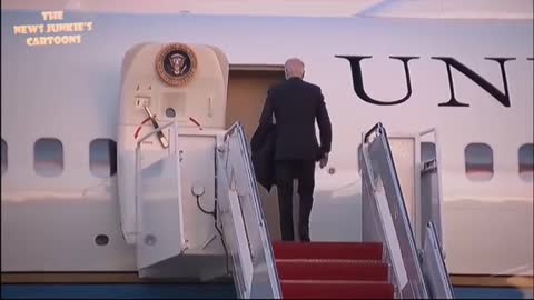 Joe Biden * Visits* Air Force One For the First Time