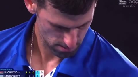 A heckler told Novak Djokovic “get vaccinated mate” ...