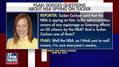 Tucker Carlson: The NSA didn't answer question if they read my emails