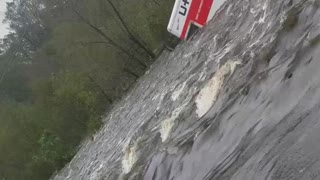 Roadside Flood Rescues in North Carolina