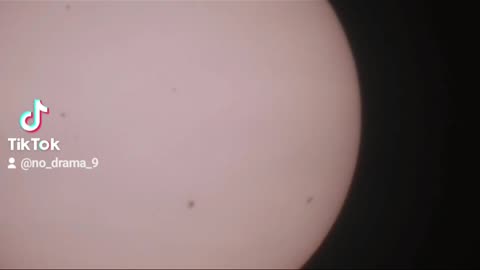 Sun spots moves across the face of the Sun continued - 19.01.24