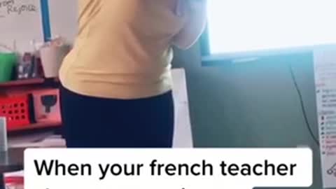 Teacher Demonstrates The Art of Sneezing