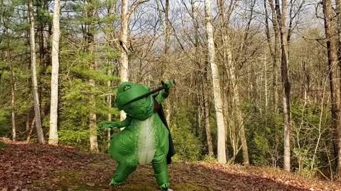 Rex the Dino Must Go On A Quest