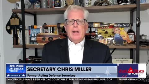 Chris Miller says that there are still “tens of thousands” of Americans stuck behind enemy lines.