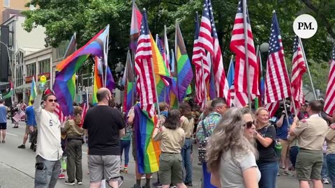 Boy Scouts Marching In Pedophile Parade