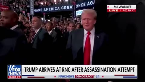 Crowd Goes Wild for First Trump Appearance