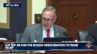 GOP Lawmaker: FBI Paid For Russian Disinformation To Frame Trump