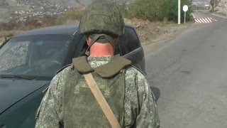 Russian peacekeepers in Artsakh