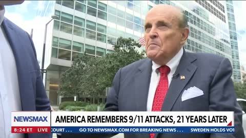Former NYC Mayor Rudy Giuliani retraces his steps from Sept. 11, 2001