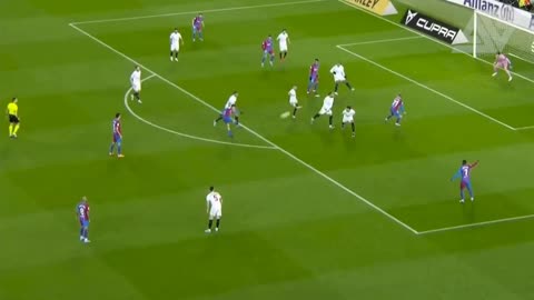 FC Barcelona vs Sevilla Pedri Goal 1-0 / 2022