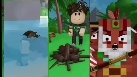 Roblox animations reaction to video memes