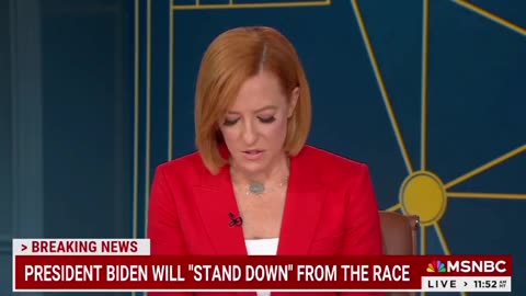 Biden Drops Out Of Presidential Race, Psaki Is Big Mad He Didn't Endorse Kamala
