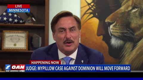 MyPillow CEO Mike discusses judge's decision to allow case against Dominion