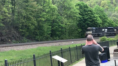 NS SD70ACu’s @ Horseshoe Curve