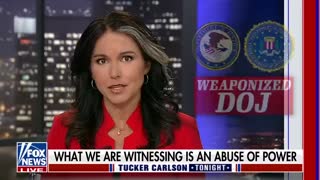 Tulsi Gabbard Nukes The DOJ's Shady Connections To The Left