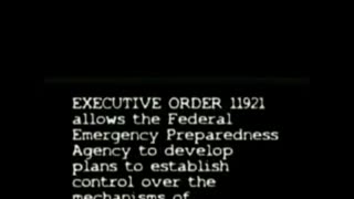 So many Executive Orders by the US Presidents for the demise of the PEOPLE