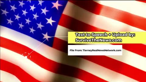 Tierney Real News Network Audio Jan 11th Update