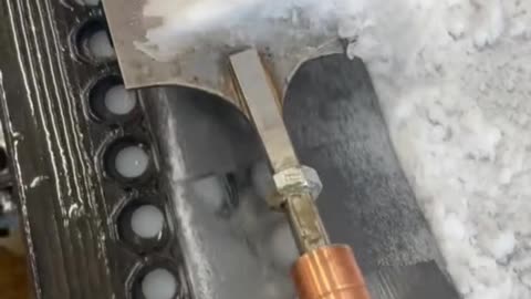 Satisfying Ice Cutting 🧊 #icecream #ice #oddlysatisfying #satisfying #satisfyingvideo #fypシ