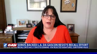 Soros-backed L.A. DA Gascon survives recall effort, but it may not be over yet