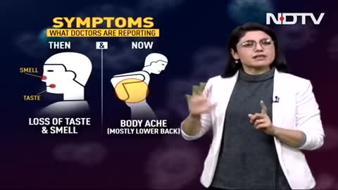 Symptom omicron vs delta