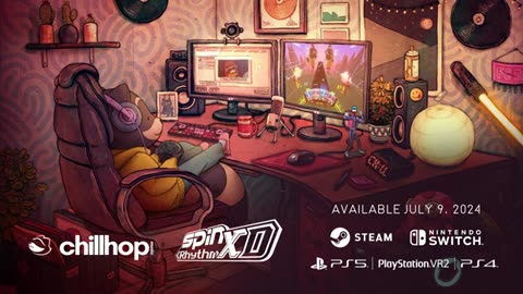 Spin Rhythm XD - Official Chillhop DLC Launch Trailer