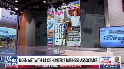 Joe Biden met with at-least 14 of Hunter's foreign business partners while he was VP