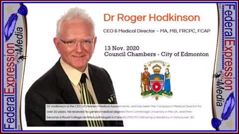 Dr. Roger Hodkinson - Edmonton City Council Nov 13, 2020