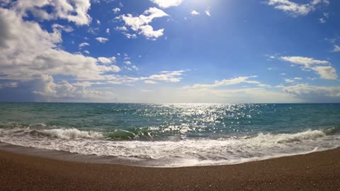 Ocean Ambience on the Tropical Island, relaxation, ASMR