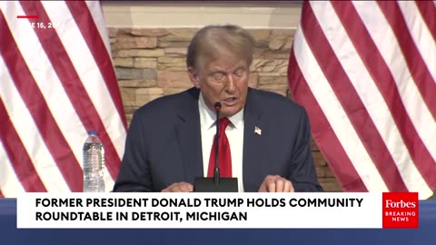 Trump Calls Biden 'King Of The Super Predators' At Event Targeting Black Voters In Detroit, Michigan