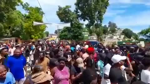 Haiti protests against corruption & rising cost of living (Aug. 30, 2022)