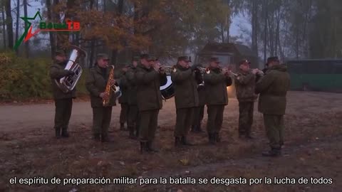 Los primeros escalones con personal militar ruso de los grupos del ejército llegaron a Bielorrusia,