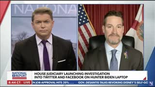 Rep. Steube Joins National Report to Discuss Big Tech's Role in Covering Up Hunter Biden's Laptop