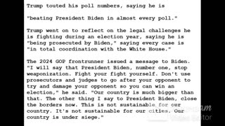 24-0304 - Trump After SCOTUS Ruling to Biden - Fight Your Own Fight Yourself!