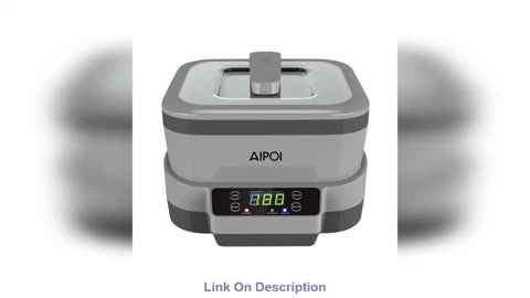 Slide AIPOI Ultrasonic Cleaner Jewelry Watch Glasses Rin