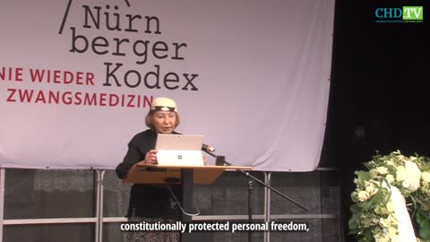 Vera Sharav Speech at Nuremberg 75