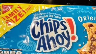 2nd Eating Of Nabisco Family Size Chips Ahoy! Real Chocolate Chip Cookies, Dbn, MI, 10/16/23